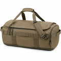 Reisetasche 55 x 28 x 28 cm olivgrünes Synthetikgewebe mit Schultergurt und Reißverschluss