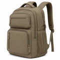 Rucksack 32 × 20 × 45 cm aus Textil in Khaki mit Mehrfachfächern